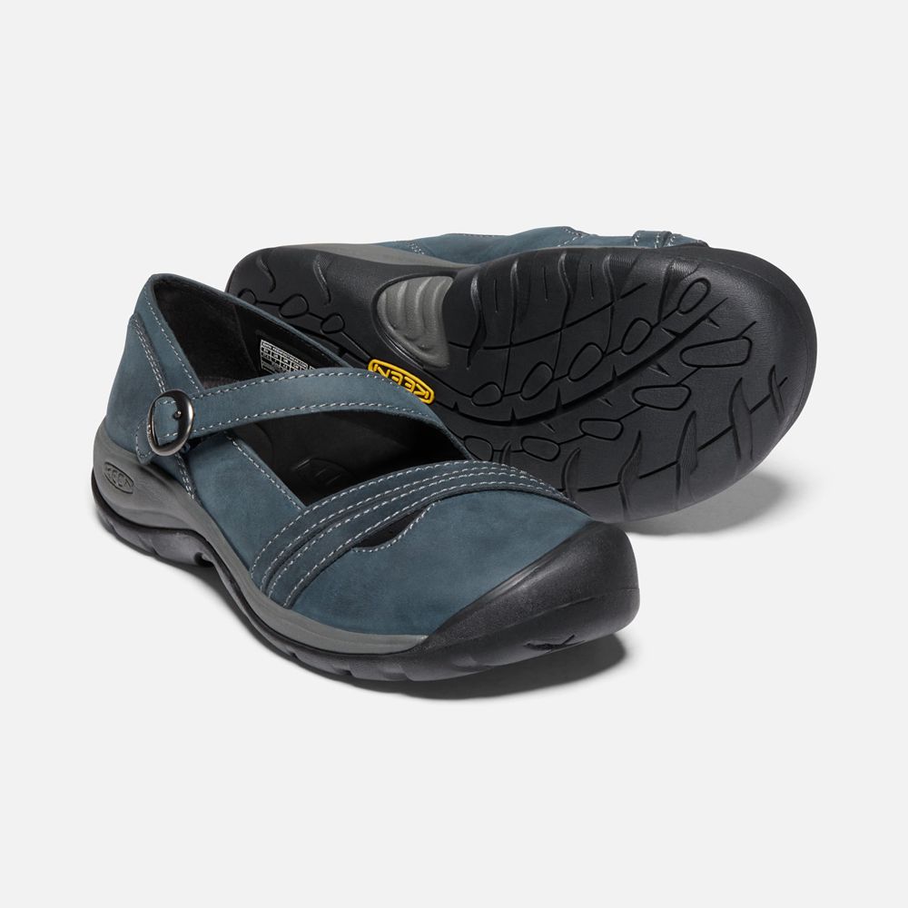 Keen Slip-On Kadın Mavi - Presidio Ii Cross Strap - Türkiye LQRB08567